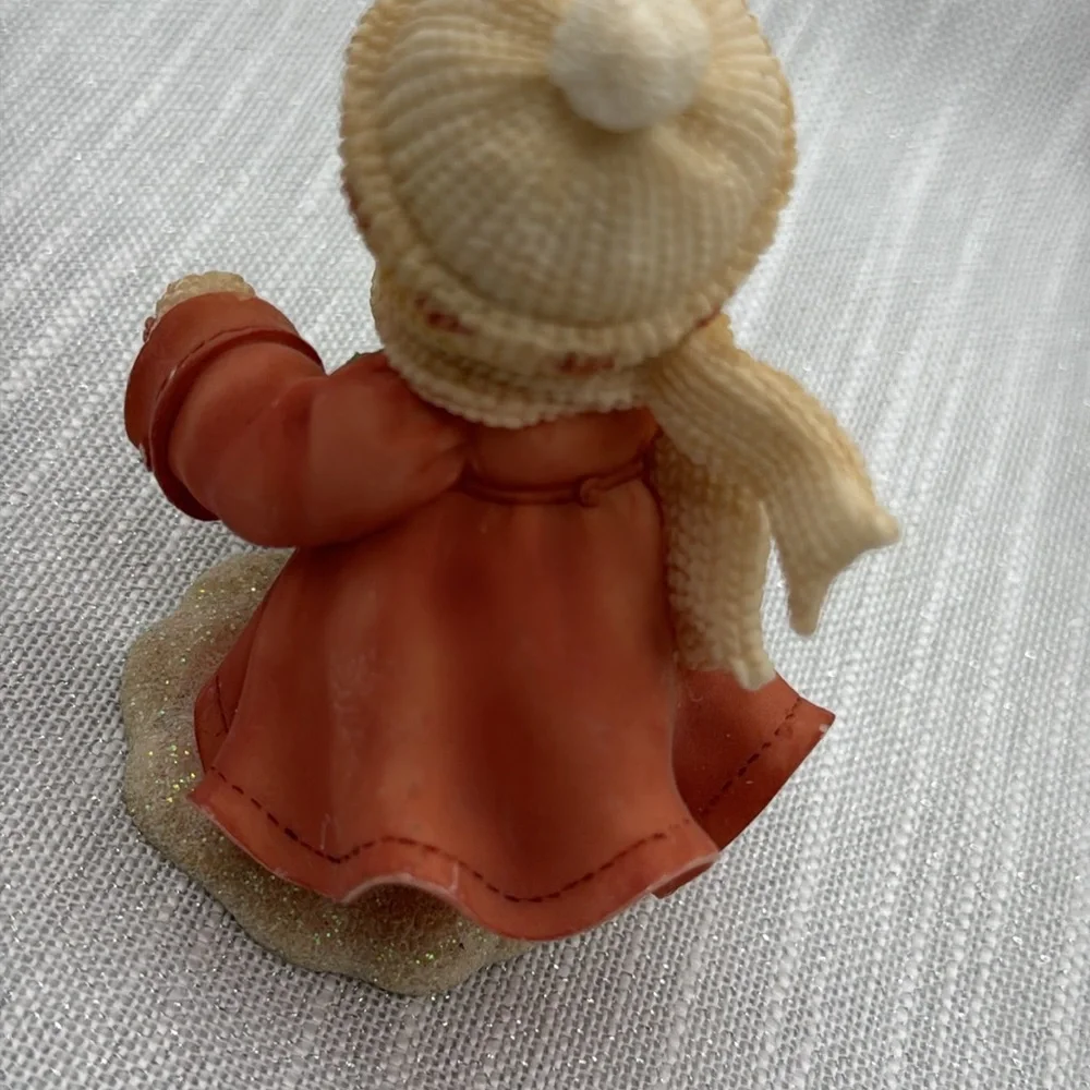 Cherished Teddies Shirley 1999 Limited Edition Release Christmas Figurine Enesco